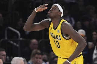 Pascal Siakam a brillé vendredi face aux Knicks en inscrivant 39 points KEYSTONE/AP/Frank Franklin II